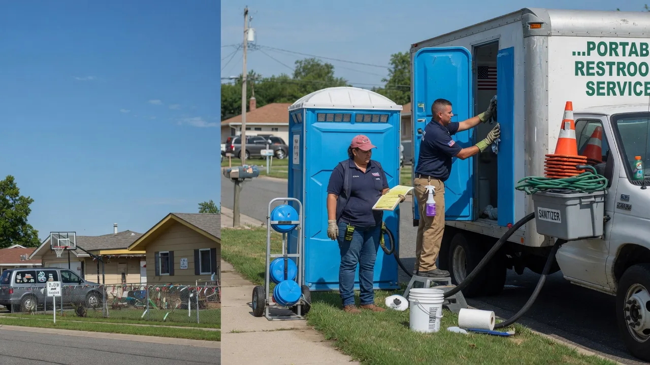 Portable Toilet Rental in Frierson, LA near me